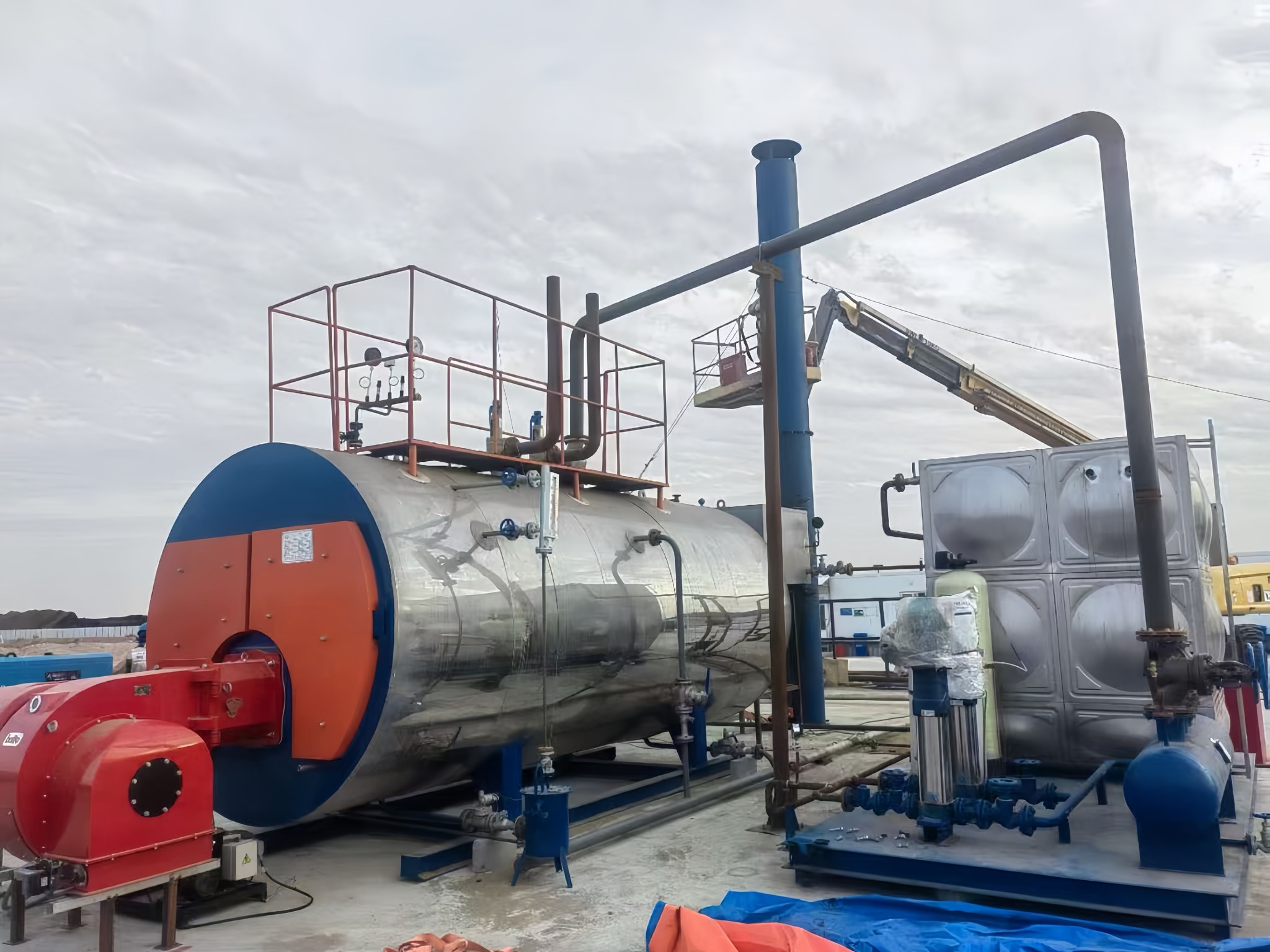 WNS Oil & Gas Fired Steam Boiler Design Features Explained