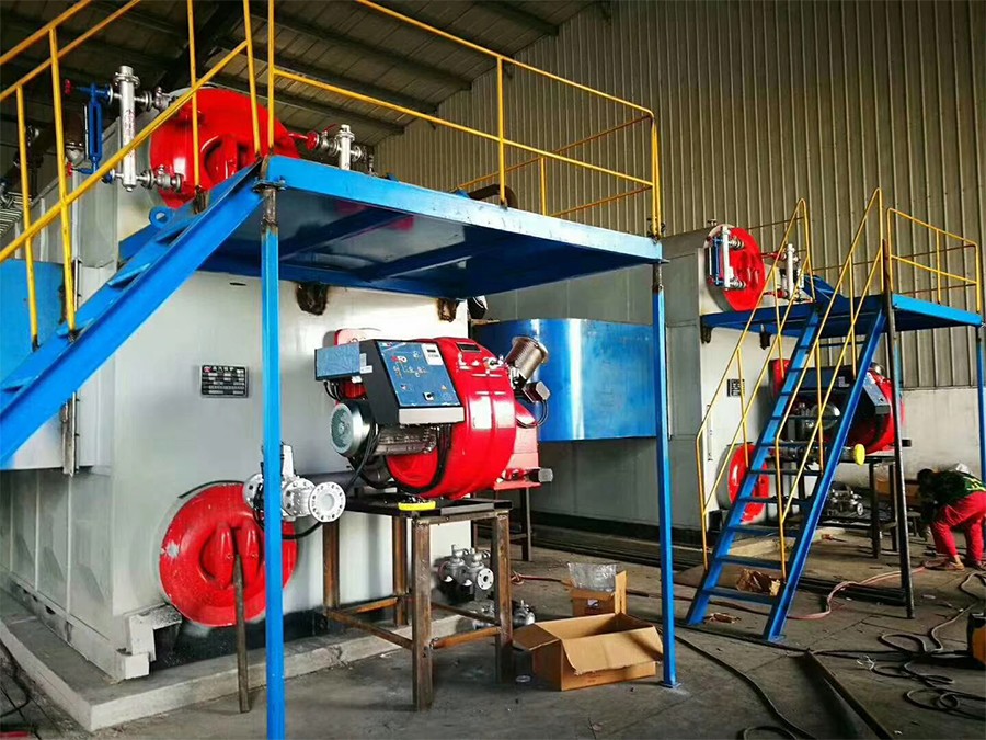 10 Tons/H SZS Gas Steam Boiler Applied in Plate Industry