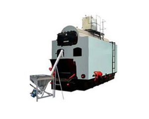 Biomass pellet fuel boiler