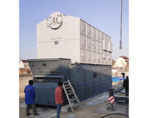 Industrial 6t/H Horizontal Wood Fired Peanut Shell Steam Boiler